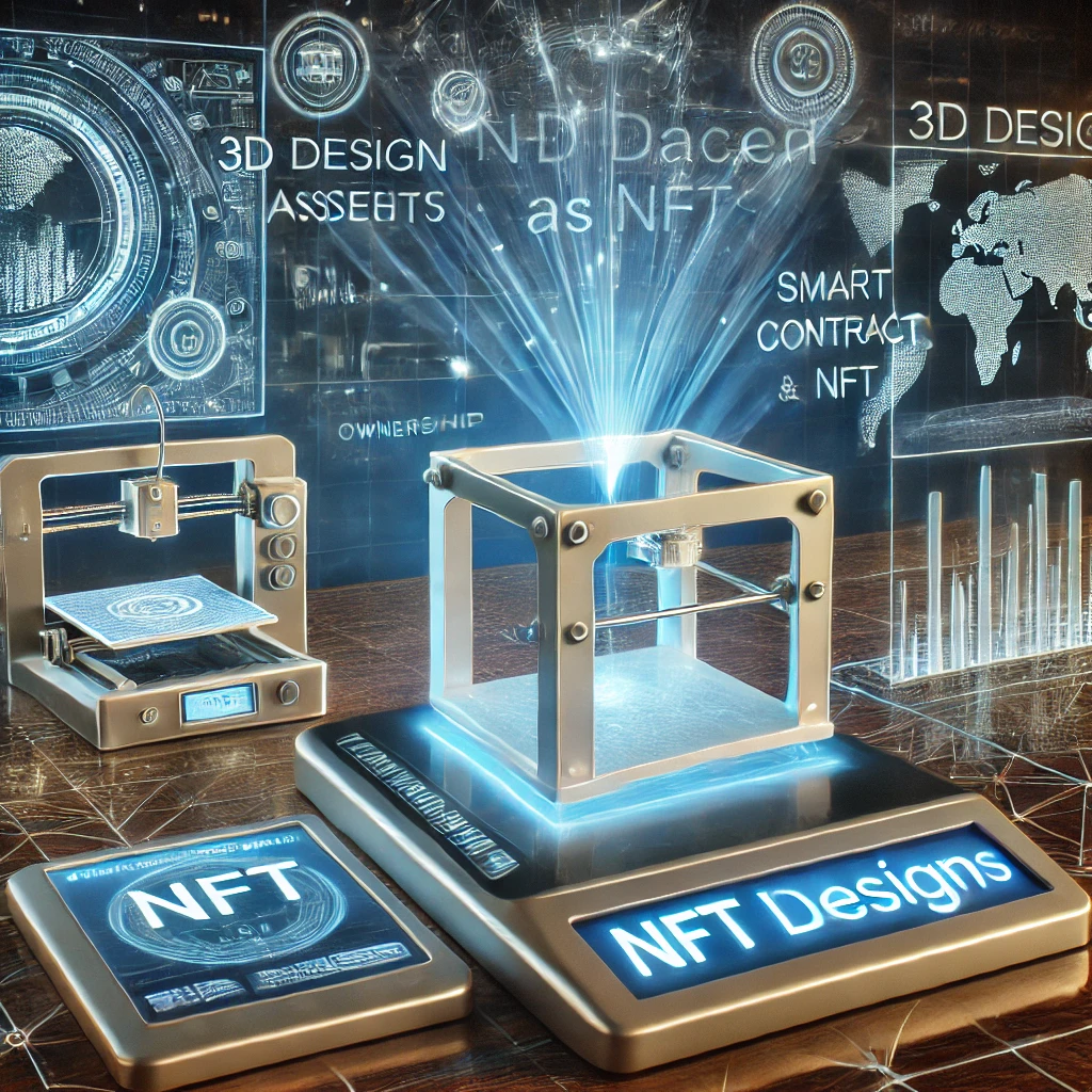 Exploring NFT-Backed 3D Design Licensing